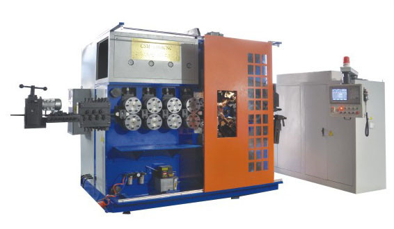 Machine de ressort de compression de haute performance pour la diverse gamme de produits de sortes 6 - 14mm