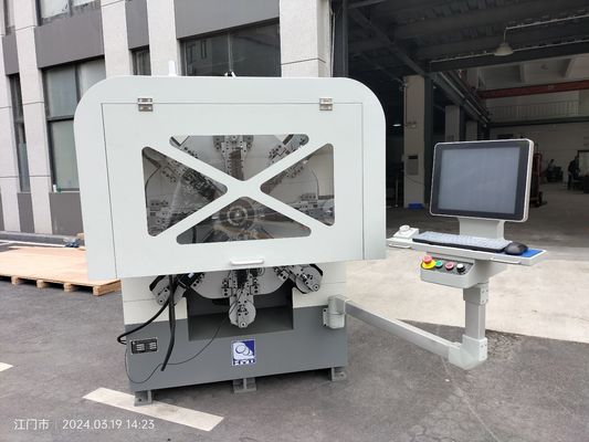Machine automatique sans cames de ressort, machine de enroulement de ressort avec douze haches