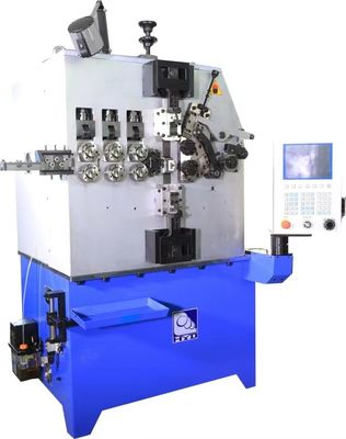 1.0 - 4.0mm Diamètre Machine à Ressorts en Acier Trois Axes Pour Ressorts Multi-Formes