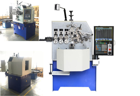 1.0 - 4.0mm Diamètre Machine à Ressorts en Acier Trois Axes Pour Ressorts Multi-Formes