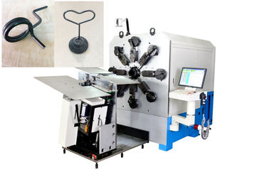 Machine à cintrer de ressort de haches de la grande vitesse Dix avec le système de contrôle de commande numérique par ordinateur