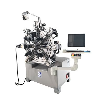 Systèmes d'équipement de machine de fabricant de ressort de commande numérique par ordinateur de fonction multi de haute précision