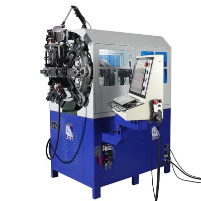 Systèmes tournants du diamètre 2.5mm de fil de ressort de machine de ressort de commande numérique par ordinateur de douze axes