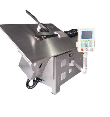 Machine de cintrage de fil automatique 2D de haute précision 2,5-10,0 MM 4-5 axes avec tête rotative motorisée pour l'industrie automobile