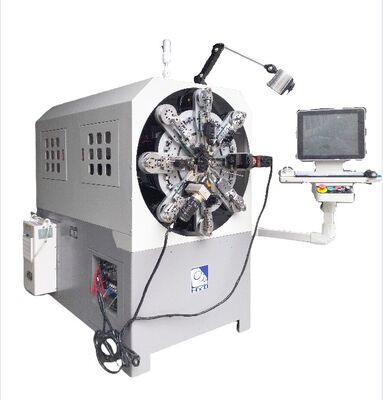 Machine à ressort CNC HYD à fonction multiple de 0,3-2,5 mm Ordinateur à haut rendement