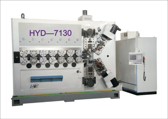 Automatique à 7 axes CNC multi-fonction enroulant la machine de fabrication de ressorts 6-16 mm Component de moteur de base pour le métal et la métallurgie