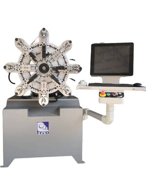 Machine automatique de bobinage de ressorts CANLESS de précision multifonction pour la fabrication et le formage de composants de noyau de moteur de 0,3 à 2,5 mm