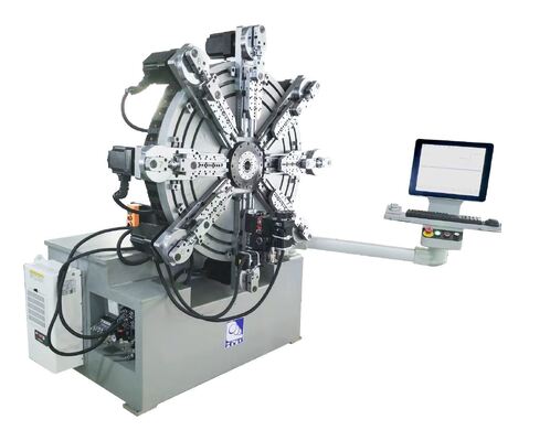 Machine automatique de fabrication de ressorts CNC HYD 1.0-4.0mm Noyau de moteur sans came pour machines métallurgiques et métalliques