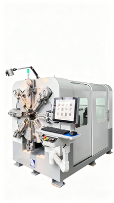 80 m par minute machine de fabrication de ressorts CNC courbure de fil et systèmes de seize axes