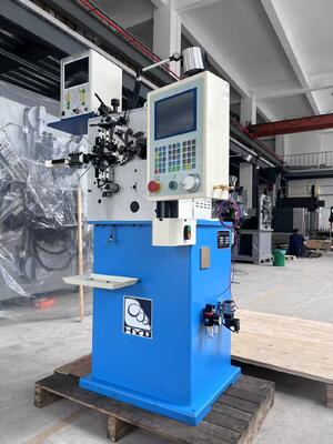 Machine à enroulement de ressort à six axes Dimètre de fil 0,5-2,0 mm Équipement de bobine de ressort