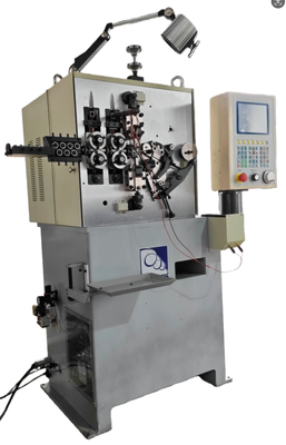 Machine à enroulement de ressort à six axes Dimètre de fil 0,5-2,0 mm Équipement de bobine de ressort