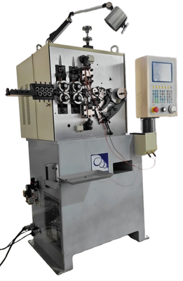 Machine à enroulement de ressort à six axes Dimètre de fil 0,5-2,0 mm Équipement de bobine de ressort