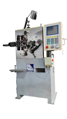 Machine à enroulement de ressort à six axes Dimètre de fil 0,5-2,0 mm Équipement de bobine de ressort