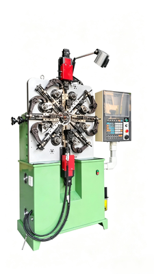 Machine de formage de ressorts CNC haute vitesse 0,2 - 2,3 mm avec dérouleur 100 kg