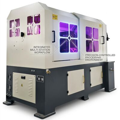 Machine rotatoire de ressort de commande numérique par ordinateur de fil de cinq axes système de moteur du Japon de 1,0 - de 4.0mm