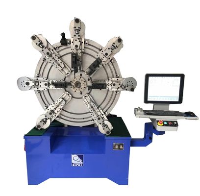 Ressort de torsion de tension informatisé faisant la machine avec des systèmes de douze axes