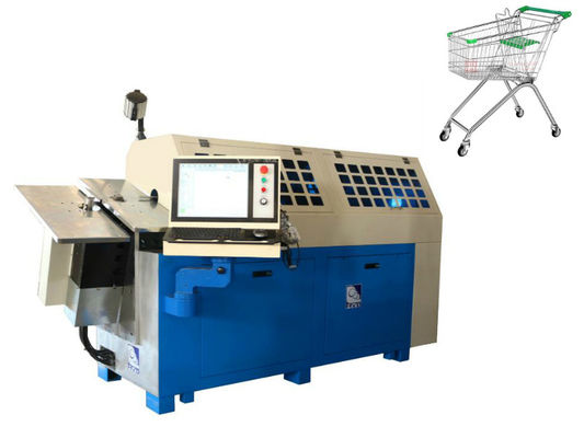 Machine à plier le fil d'ordinateur à 10 axes, façonnage d'acier à faible teneur en carbone de 2,0 à 6,0 mm pour machine à ressort CNC