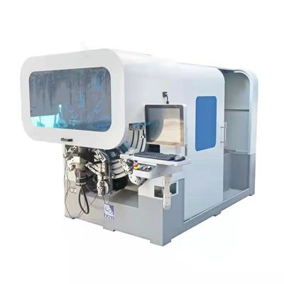 Machine multifonctionnelle de lovage de ressort de commande numérique par ordinateur avec des systèmes de bobine de rotation de fil