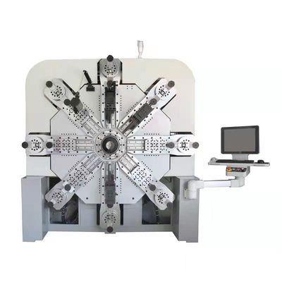 Machine de formage de ressorts de compression à commande numérique sans came avec système de contrôle servo 12 axes