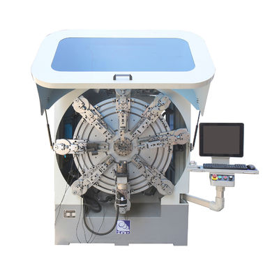 360 degrés sans câble rotatif 4mm fil CNC machine à ressorts Formeur de bobine rapide