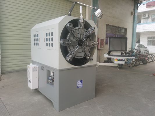 La machine de fabrication de câbles rotatifs sans câble à 12 axes à ressort CNC