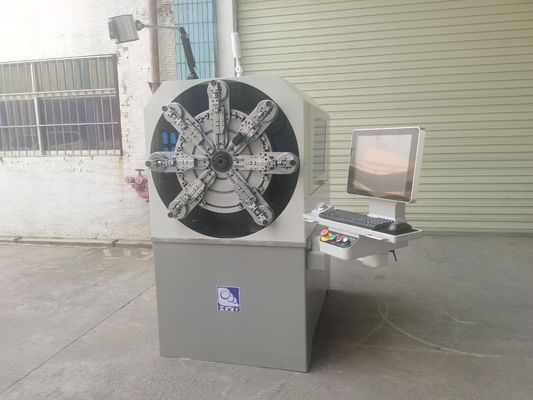 La machine de fabrication de câbles rotatifs sans câble à 12 axes à ressort CNC