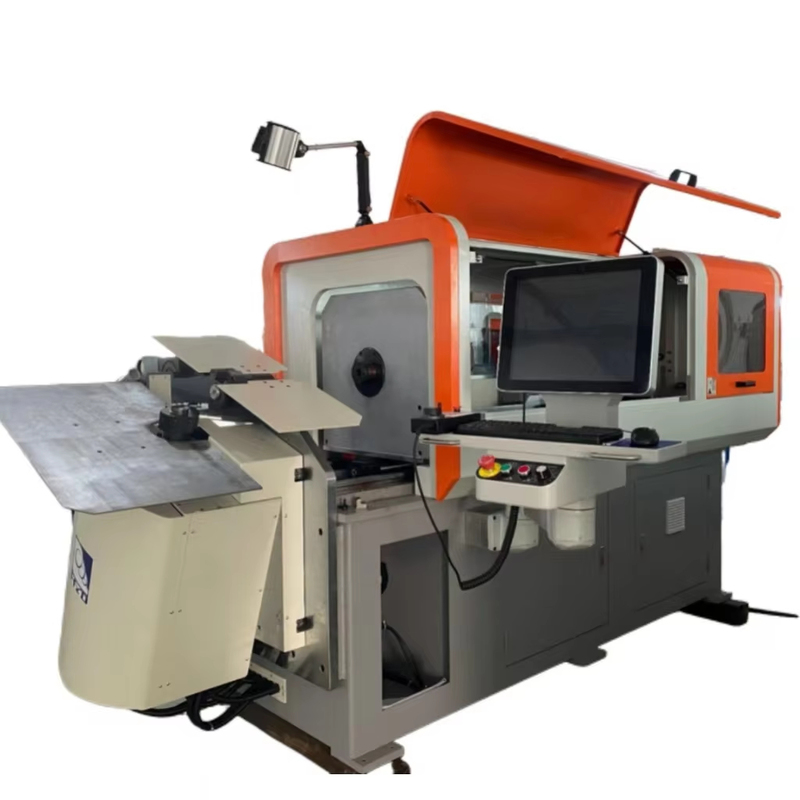 Automatic 3D Wire Bending Machine with 10 Axes Servo Motors and 12kw Power for High Precision Bending