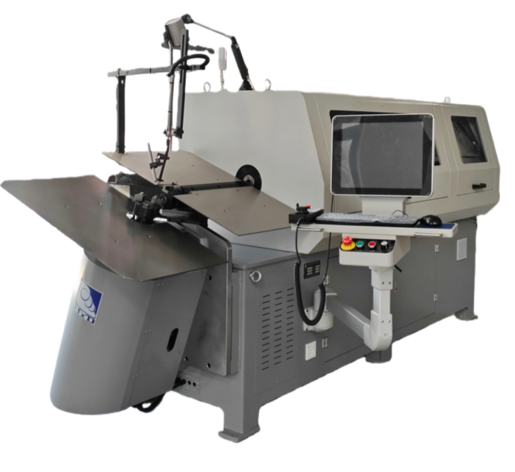 Acier à ressort 2 - 8mm 3D CNC Wire Bender Formeur stable avec système CNC