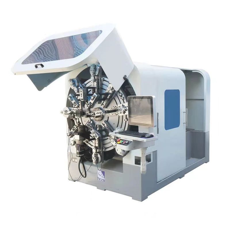 360 degrés sans câble rotatif 4mm fil CNC machine à ressorts Formeur de bobine rapide